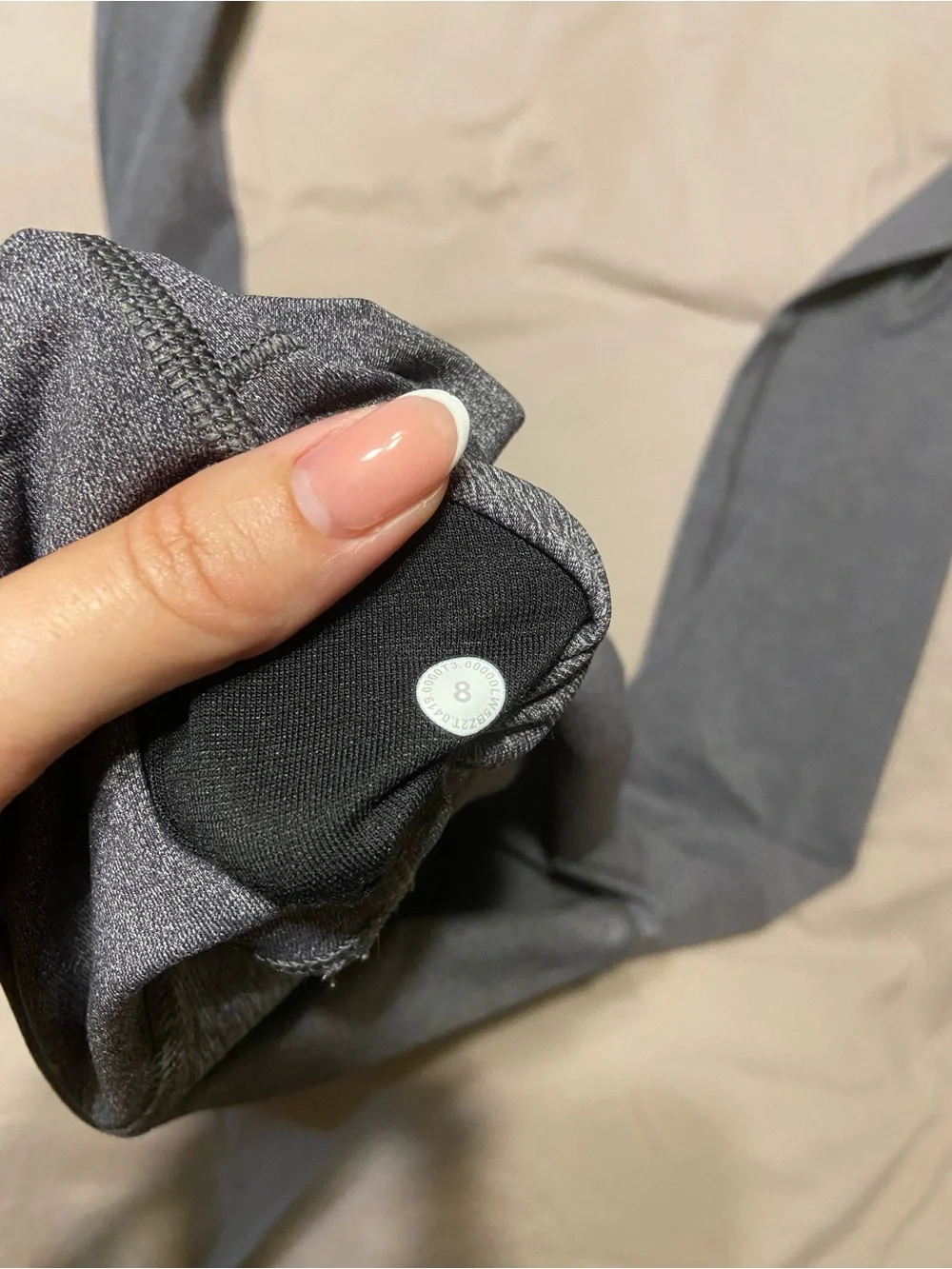 lululemon athletica Heathered Gray High-Rise Leggings